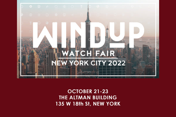 Furlan Marri @ WindUp Watch Fair 2022 New York
